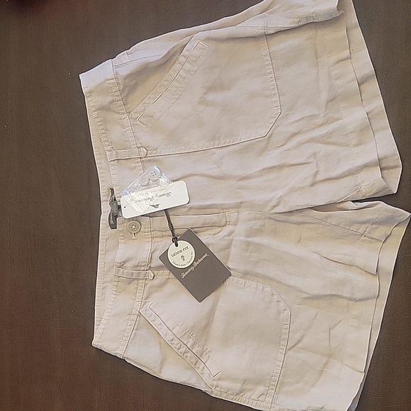 Tommy Bahama Women's 5-Inch Two Palms Easy Linen Shorts - Coastline